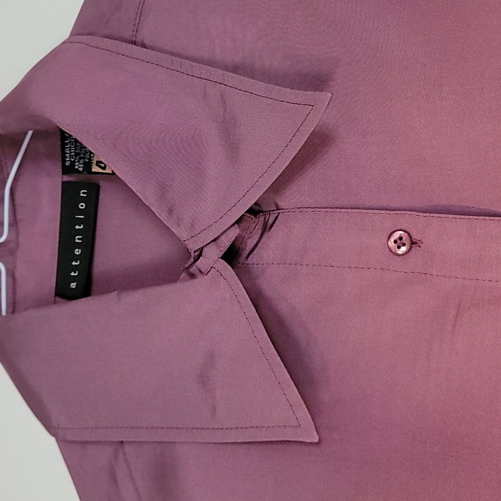 Silk & Polyester Button Down - image 3